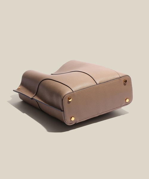 E'POR(エポール)の「【E'POR】BAMBOO BAG Large/A4対応・通勤(トートバッグ・レディース・オフホワイト/ベージュ系その他2/ブラック系その他2/グレー・FREE)」の12枚目の写真