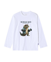 OHP（ワンハンドレッドパーセント）の「OHPxJOY マッスルマン ベーシック 長袖Tシャツ（Tシャツ/カットソー）」