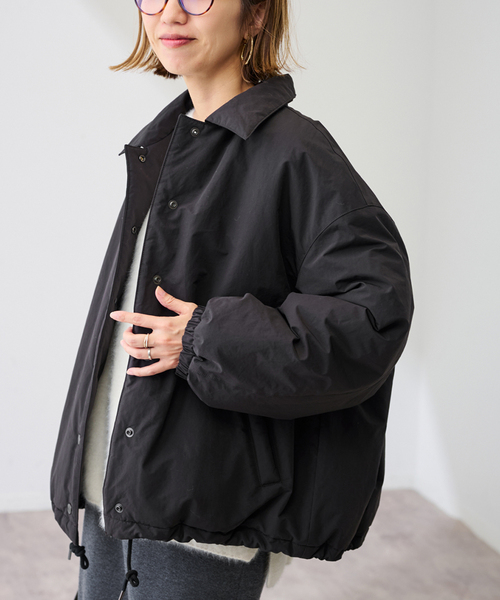 FRAMeWORK（フレームワーク）の「≪追加≫撥水防風ポンチョコート 2（その他アウター・レディース・ブラック/アイボリー・36/38）」の15枚目の写真