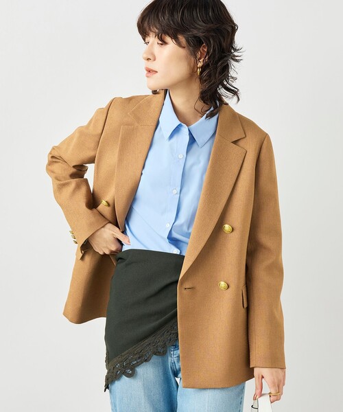 NOLLEY’S（ノーリーズ）の「《手洗い可能》バテンレース三角ストール（ストール/ショール・レディース・チャコールグレー/オフホワイト・FREE）」の22枚目の写真