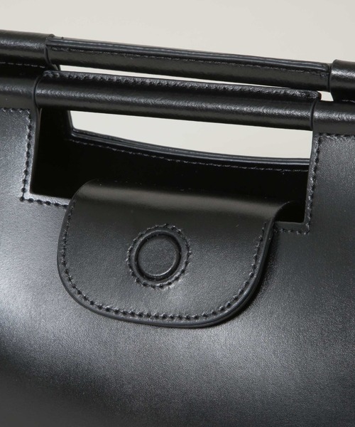 YAHKI（ヤーキ）の「YAHKI/W FACE バーハンドルショルダーバッグ（ショルダーバッグ・レディース・ライトイエロー/ブラック・FREE）」の6枚目の写真