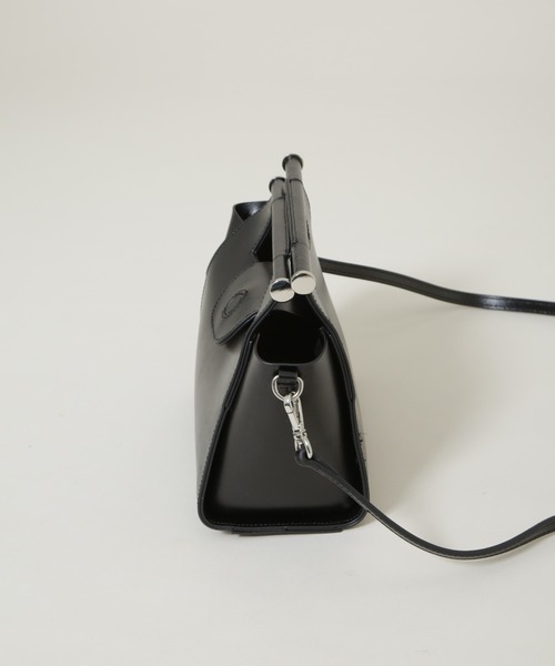 YAHKI（ヤーキ）の「YAHKI/W FACE バーハンドルショルダーバッグ（ショルダーバッグ・レディース・ライトイエロー/ブラック・FREE）」の7枚目の写真