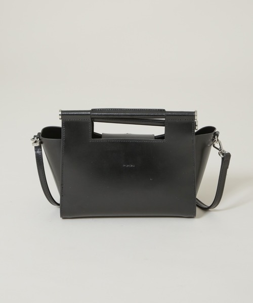 YAHKI（ヤーキ）の「YAHKI/W FACE バーハンドルショルダーバッグ（ショルダーバッグ・レディース・ライトイエロー/ブラック・FREE）」の8枚目の写真