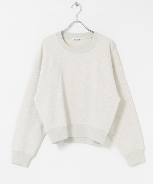 FORK&SPOON（フォークアンドスプーン）の「FORK&SPOON　コクーンスウェット（スウェット・レディース・オートミール/ネイビー/ピンク・1）」の18枚目の写真