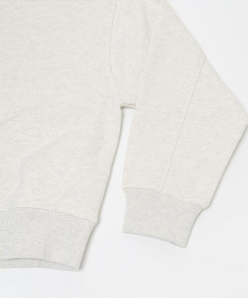 FORK&SPOON（フォークアンドスプーン）の「FORK&SPOON　コクーンスウェット（スウェット・レディース・オートミール/ネイビー/ピンク・1）」の19枚目の写真