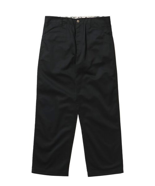 BEN DAVIS（ベンデイビス）の「【BEN DAVIS（ベンデイビス）】BA01 LITE WORK PANTS / パンツ ボトムス カーブ ワイド ワンポイント ツイル（その他パンツ・メンズ・ブラック/ベージュ・SMALL/MEDIUM/LARGE/X-LARGE）」の2枚目の写真