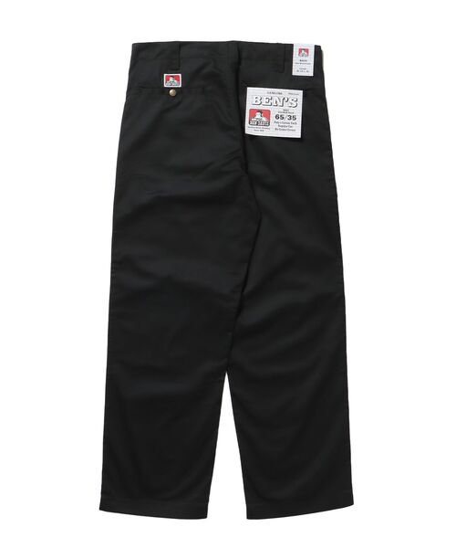 BEN DAVIS（ベンデイビス）の「【BEN DAVIS（ベンデイビス）】BA01 LITE WORK PANTS / パンツ ボトムス カーブ ワイド ワンポイント ツイル（その他パンツ・メンズ・ブラック/ベージュ・SMALL/MEDIUM/LARGE/X-LARGE）」の4枚目の写真