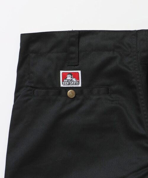 BEN DAVIS（ベンデイビス）の「【BEN DAVIS（ベンデイビス）】BA01 LITE WORK PANTS / パンツ ボトムス カーブ ワイド ワンポイント ツイル（その他パンツ・メンズ・ブラック/ベージュ・SMALL/MEDIUM/LARGE/X-LARGE）」の7枚目の写真