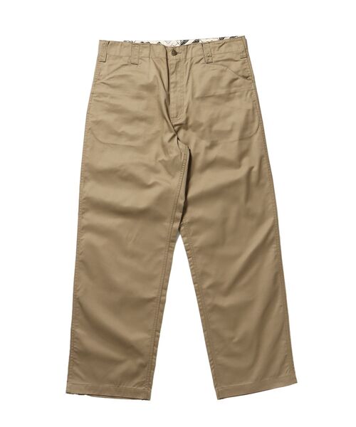 BEN DAVIS(ベンデイビス)の「【BEN DAVIS(ベンデイビス)】BA01 LITE WORK PANTS / パンツ ボトムス カーブ ワイド ワンポイント ツイル(その他パンツ・メンズ・ブラック/ベージュ・SMALL/MEDIUM/LARGE/X-LARGE)」の13枚目の写真