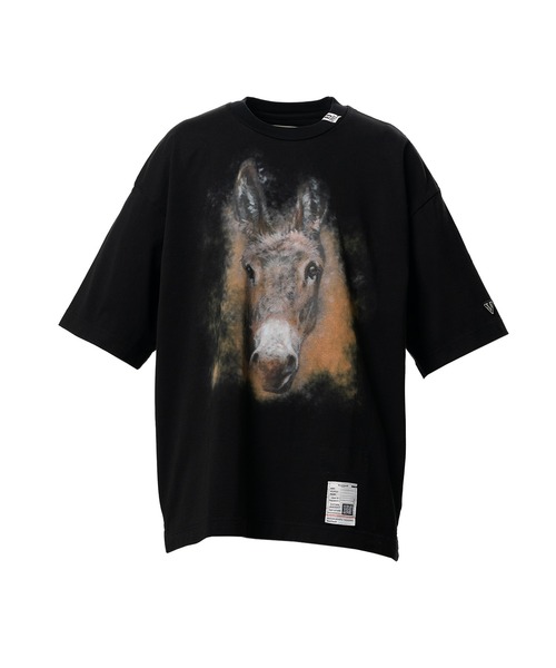 Maison MIHARA YASUHIRO(メゾンミハラヤスヒロ)の「Horse Printed T-shirt(Tシャツ/カットソー・メンズ・ホワイト/ブラック・44/46/48)」の2枚目の写真