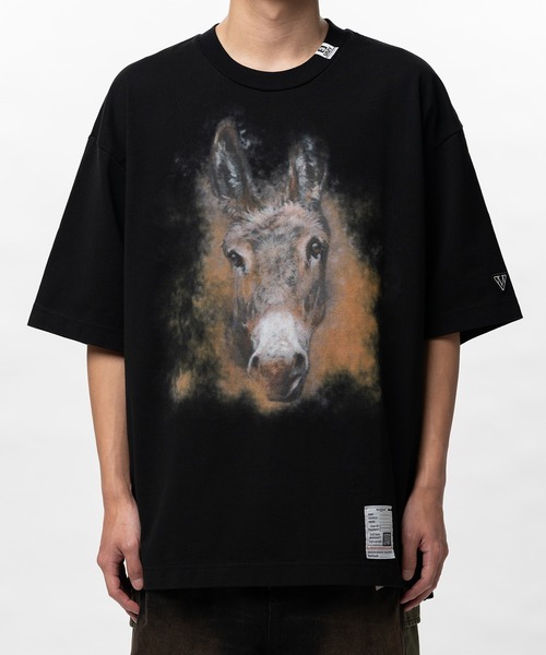 Maison MIHARA YASUHIRO(メゾンミハラヤスヒロ)の「Horse Printed T-shirt(Tシャツ/カットソー・メンズ・ホワイト/ブラック・44/46/48)」の17枚目の写真