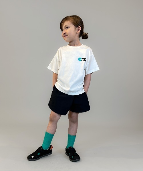 GROOVY COLORS(グルービーカラーズ)の「GCS Tee(Tシャツ/カットソー・キッズ・ホワイト・135/145)」の7枚目の写真
