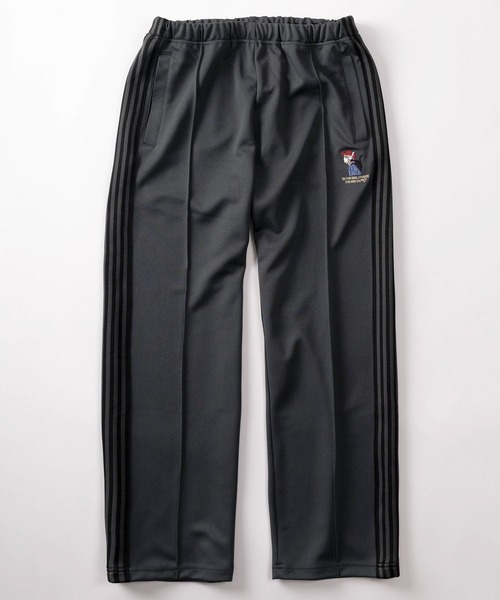 Red Cap Girl(レッドキャプガール)の「【70】【RCG/レッドキャップガール】サイドライン トラックパンツ/ジャージ/メンズ/レディース/ユニセックス/セットアップ可能(その他パンツ・メンズ・アイボリー/チャコールグレー/ブラック・XL/L/M)」の4枚目の写真