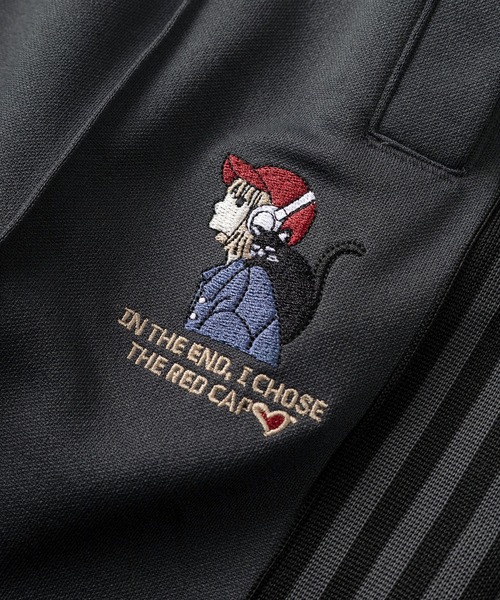 Red Cap Girl(レッドキャプガール)の「【70】【RCG/レッドキャップガール】サイドライン トラックパンツ/ジャージ/メンズ/レディース/ユニセックス/セットアップ可能(その他パンツ・メンズ・アイボリー/チャコールグレー/ブラック・XL/L/M)」の8枚目の写真