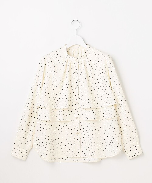 ANY SIS(エニィスィス)の「ラッフルレイヤード ブラウス(シャツ/ブラウス・レディース・オレンジ系1/ネイビー系5/スカイブルー系1/アイボリー系5・X-LARGE)」の12枚目の写真