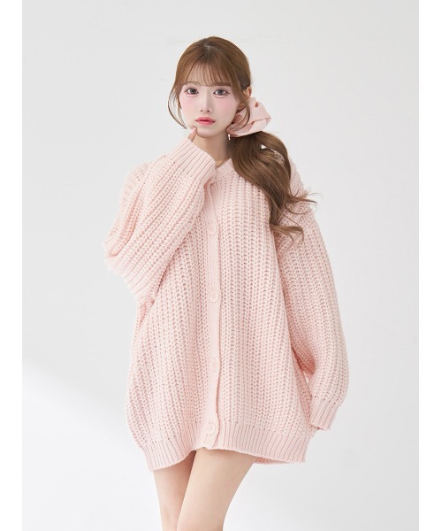 Darich（ダーリッチ）の「ロービングカラーニットカーディガン