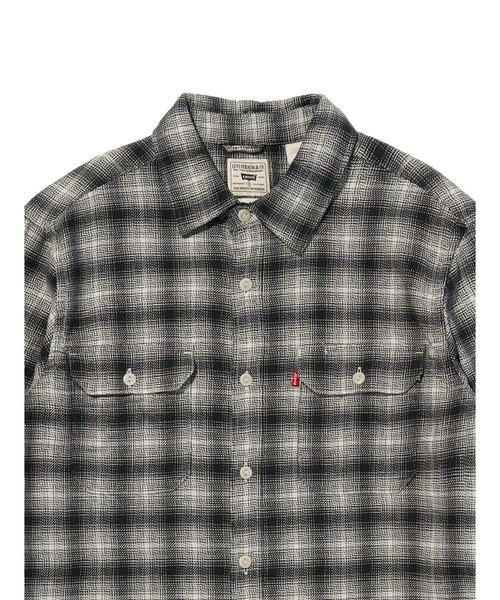 Levi's(リーバイス)の「Levi's/リーバイス ジャクソン ワーカー オーバーシャツ(シャツ/ブラウス・メンズ・ブラック・XL/L/M/S)」の4枚目の写真