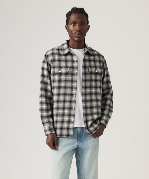 Levi's(リーバイス)の「Levi's/リーバイス ジャクソン ワーカー オーバーシャツ(シャツ/ブラウス・メンズ・ブラック・XL/L/M/S)」の10枚目の写真
