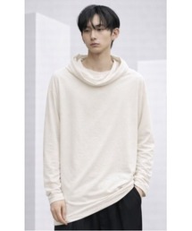 GGD国産オフタートルネックルーズフィットロンTEE
