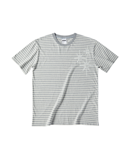 UNTITLED SEOUL(アンタイトル ソウル)の「アンタイトル ステリナイト スモールストライプ ショートスリーブ メランジホワイト(Tシャツ/カットソー・メンズ・その他・MEDIUM/LARGE/X-LARGE)」の1枚目の写真