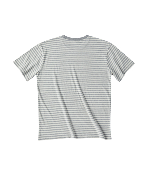 UNTITLED SEOUL(アンタイトル ソウル)の「アンタイトル ステリナイト スモールストライプ ショートスリーブ メランジホワイト(Tシャツ/カットソー・メンズ・その他・MEDIUM/LARGE/X-LARGE)」の2枚目の写真