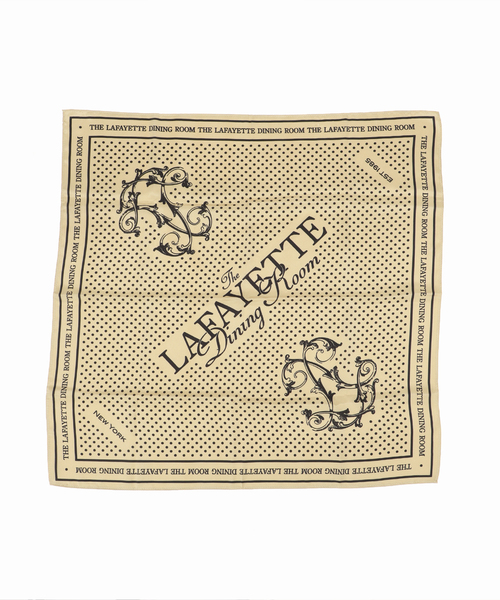 FRAMeWORK（フレームワーク）の「GIFT SHOP 別注シルクバンダナ（バンダナ/スカーフ・レディース・ベージュ/グリーン・FREE）」の10枚目の写真