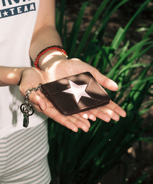 ISTKUNST（イストクンスト）の「ONE STAR CARD WALLET_BROWN(IK2FSMAB63A)（札入れ/マネークリップ）」