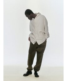 FROM ARLES（フロムアルル）の「セリファフードパーカーシャツジャケット / ホワイト（その他アウター）」