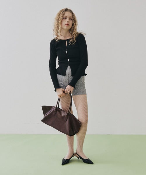 FUULLY STUDIO（フーリィーステューディオ）の「網タイツ（タイツ/ストッキング・レディース・アイボリー・FREE）」の8枚目の写真