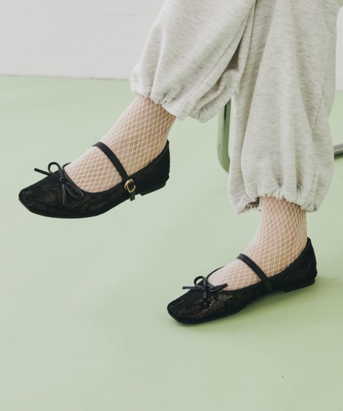 FUULLY STUDIO（フーリィーステューディオ）の「網タイツ（タイツ/ストッキング・レディース・アイボリー・FREE）」の13枚目の写真