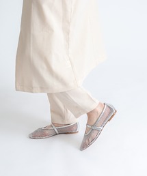 Fabio Rusconi（ファビオルスコーニ）の「【FABIO RUSCONI/ファビオルスコーニ】メッシュストラップパンプス（パンプス）」