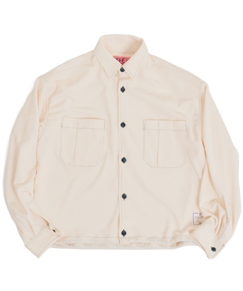 EFFECTEN（エフェクテン）の「【EFFECTEN】Short length shirts（シャツ/ブラウス・メンズ・クリーム・FREE）」の2枚目の写真