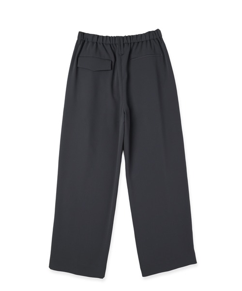 CULLNI（クルニ）の「Double Cloth Tuck Wide Pant（スラックス・メンズ・ネイビー/ブラック/グレー・0/1/2）」の6枚目の写真