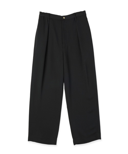 CULLNI(クルニ)の「Double Cloth Tuck Wide Pant(スラックス・メンズ・ネイビー/ブラック/グレー・0/1/2)」の20枚目の写真