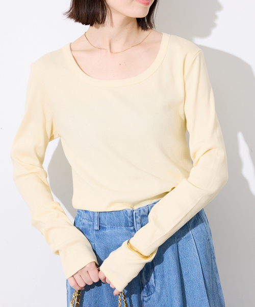 WEB限定/追加》パーフェクトカットソー（Tシャツ/カットソー）｜SLOBE