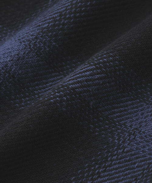 DANKE SCHON(ダンケシェーン)の「DankeSchon/ダンケシェーン/FLANNEL DAMAGE SHIRTS OMBRE(シャツ/ブラウス・レディース・ホワイト/ブルー/レッド・L)」の6枚目の写真