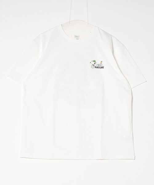 PEANUTS(ピーナッツ)の「ピーナッツ PEANUTS グラフィック半袖Tピーナッツ等高線MAP(Tシャツ/カットソー・メンズ・カーキ/ブラック/ブルー/ホワイト・S/M/L/LL/3L)」の18枚目の写真