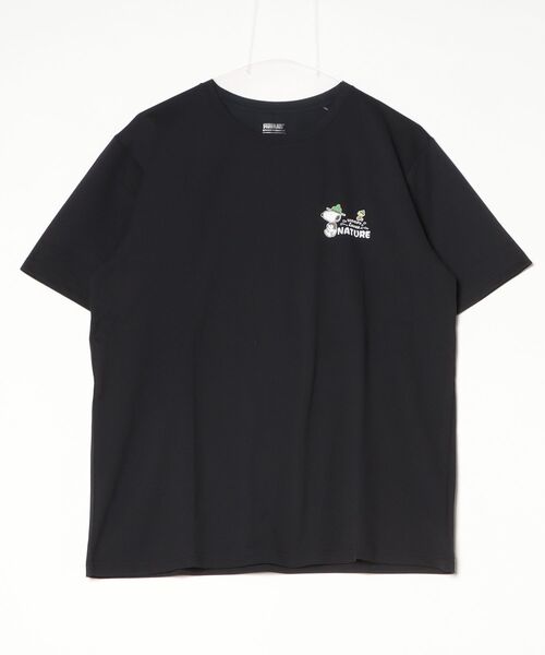 PEANUTS(ピーナッツ)の「ピーナッツ PEANUTS グラフィック半袖Tピーナッツ等高線MAP(Tシャツ/カットソー・メンズ・カーキ/ブラック/ブルー/ホワイト・S/M/L/LL/3L)」の19枚目の写真