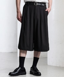 CLEL（クレイル）の「【CLEL】Summer Wool Blend Half Slacks Pants / サマーウールブレンド ハーフスラックスパンツ【セットアップ対応】（その他パンツ）」