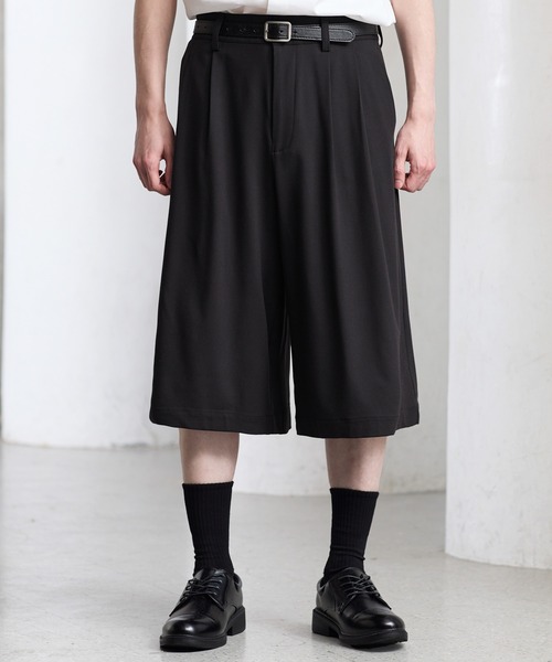 CLEL（クレイル）の「【CLEL】Summer Wool Blend Half Slacks Pants / サマーウールブレンド ハーフスラックスパンツ【セットアップ対応】（その他パンツ・メンズ・グレー/モカ/ブラック・L/M/S/XS）」の17枚目の写真
