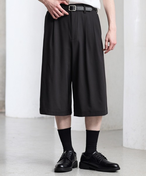 CLEL（クレイル）の「【CLEL】Summer Wool Blend Half Slacks Pants / サマーウールブレンド ハーフスラックスパンツ【セットアップ対応】（その他パンツ・メンズ・グレー/モカ/ブラック・L/M/S/XS）」の18枚目の写真