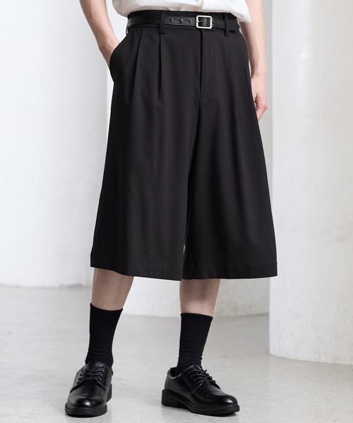 CLEL（クレイル）の「【CLEL】Summer Wool Blend Half Slacks Pants / サマーウールブレンド ハーフスラックスパンツ【セットアップ対応】（その他パンツ・メンズ・グレー/モカ/ブラック・L/M/S/XS）」の19枚目の写真