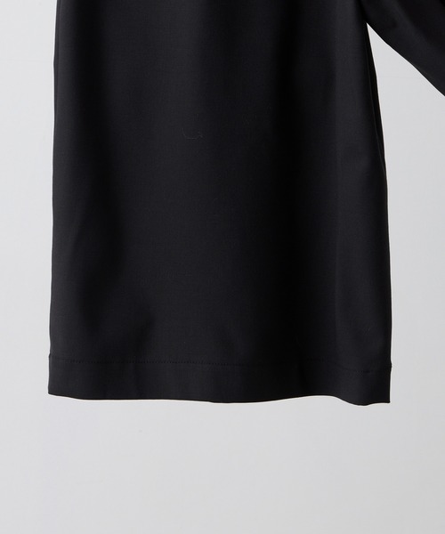 CLEL（クレイル）の「【CLEL】Summer Wool Blend Half Slacks Pants / サマーウールブレンド ハーフスラックスパンツ【セットアップ対応】（その他パンツ・メンズ・グレー/モカ/ブラック・L/M/S/XS）」の16枚目の写真