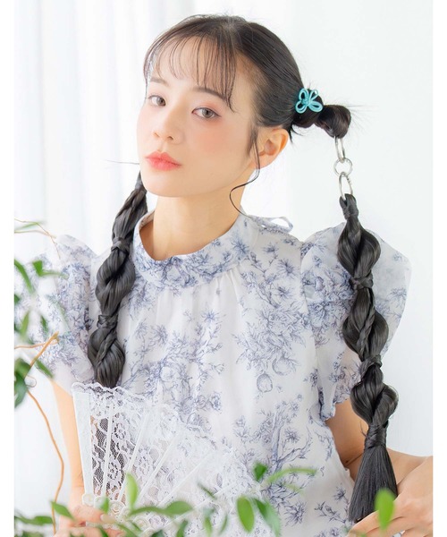LINEASTORIA(リネアストリア)の「【ポニーテール】リングポニーテール・アレンジ(ウィッグ・レディース・ベージュ系1/ブラック系2/レッド系1/レッド系2/ブラック系1/ベージュ系2/ダークブラウン系1/ダークブラウン系3/ダークブラウン系2/ダークブラウン系4・FREE)」の11枚目の写真