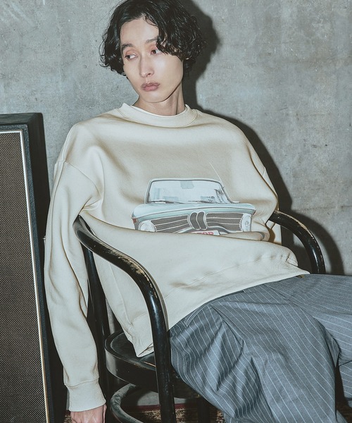 Bleme(ブレム)の「アーバン レトログラフィック スウェット(スウェット・メンズ・オフホワイト/グレー/ブラウン・FREE)」の5枚目の写真