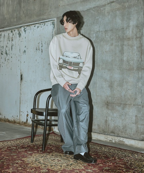 Bleme(ブレム)の「アーバン レトログラフィック スウェット(スウェット・メンズ・オフホワイト/グレー/ブラウン・FREE)」の11枚目の写真