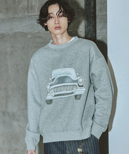 Bleme(ブレム)の「アーバン レトログラフィック スウェット(スウェット・メンズ・オフホワイト/グレー/ブラウン・FREE)」の15枚目の写真