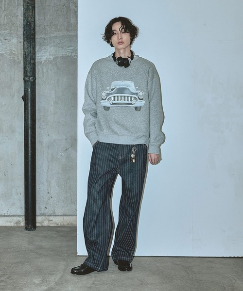 Bleme(ブレム)の「アーバン レトログラフィック スウェット(スウェット・メンズ・オフホワイト/グレー/ブラウン・FREE)」の20枚目の写真