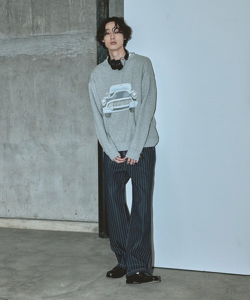 Bleme(ブレム)の「アーバン レトログラフィック スウェット(スウェット・メンズ・オフホワイト/グレー/ブラウン・FREE)」の22枚目の写真