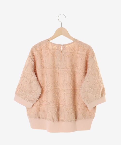 le.coeur blanc（ルクールブラン）の「《WEB限定アイテム》ジャガードクルーネックブラウス（シャツ/ブラウス・レディース・ライトピンク/ブラック/アイボリー・38）」の22枚目の写真